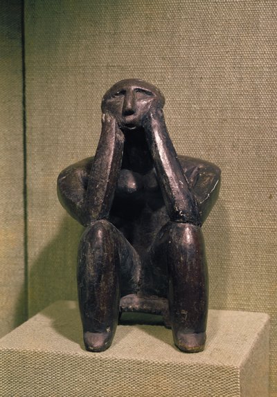 Pensatore di Cernavodă, Cultura Hamangia, c.5000 a.C. da Prehistoric