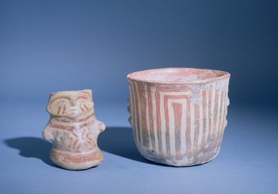 Vasi da Hacilar, Turchia, c.5500-00 a.C. da Prehistoric