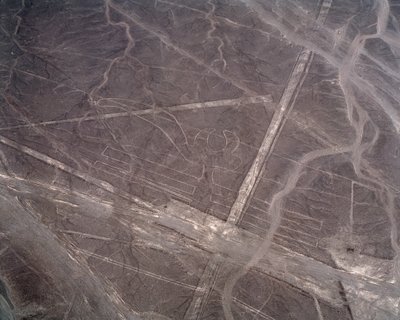 Vista aerea delle Linee di Nazca da Prehistoric Prehistoric