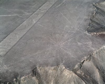 Vista aerea delle Linee di Nazca da Prehistoric Prehistoric