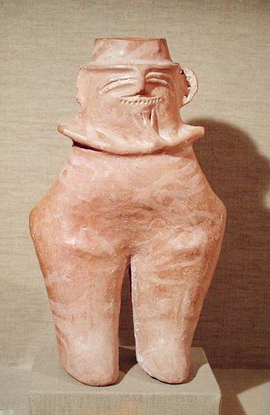 Vaso antropomorfo, Civiltà Gumelnitza, 2500-2000 a.C. (ceramica) da Prehistoric Prehistoric