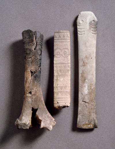 Idoli in osso e pietra da Almizaraque da Prehistoric Prehistoric