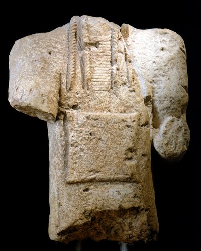 Busto di un arciere nuragico, da Monte Prama (Cabras) da Prehistoric Prehistoric