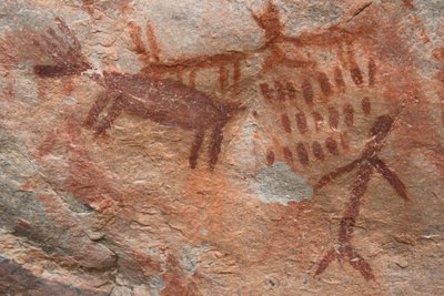 Pittura rupestre, Salmon-Challis National Forest da Prehistoric Prehistoric
