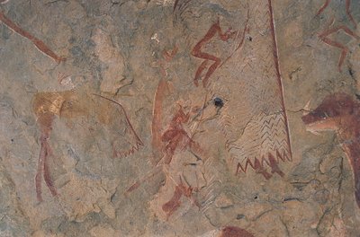 Figure umane e animali (pittura rupestre) da Prehistoric Prehistoric