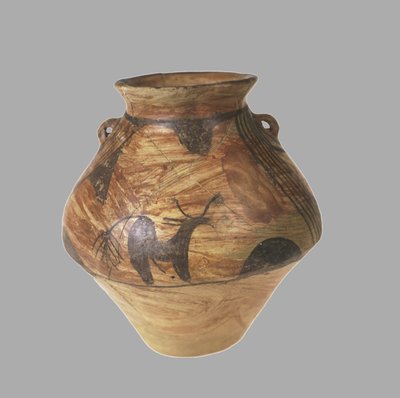 Anfora con pittura zoomorfa da Prehistoric Russian Culture