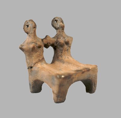 Modello di trono, 3800-3600 a.C. da Prehistoric Russian Culture