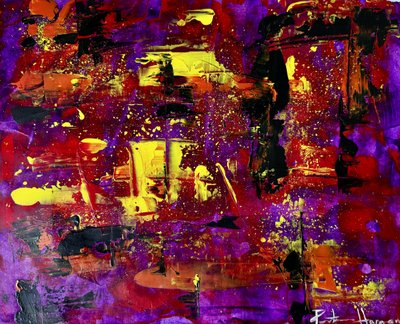 Fusione astratta e vivace da Preston Harmon