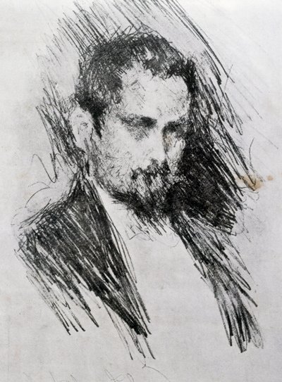 Ritratto di Luigi Illica da Prince Paul Petrovic Troubetzkoy