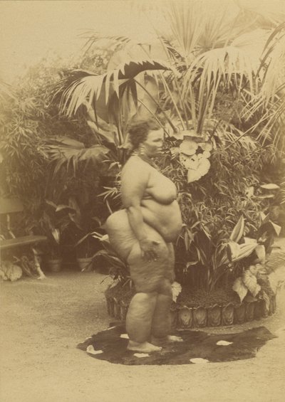 Donna africana da Prince Roland Napoleon Bonaparte