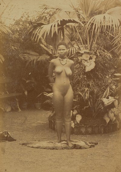 [Donna sudafricana, nuda] da Prince Roland Napoleon Bonaparte