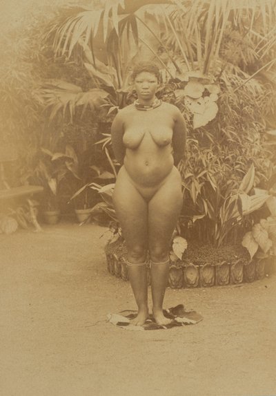 [Donna sudafricana, nuda] da Prince Roland Napoleon Bonaparte