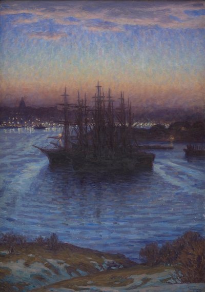 Navi in Inverno da Prince of Sweden Eugen