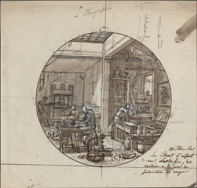Laboratorio Litografico da Probably French 19th Century