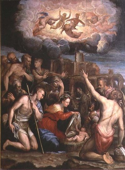 Adorazione dei pastori da Prospero Fontana