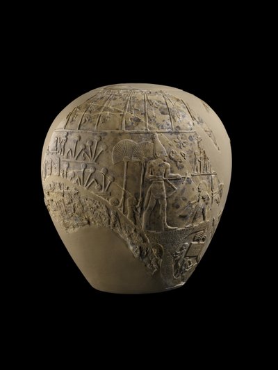 Testa di mazza del Re Scorpione, 3100-3000 a.C. da Protodynastic Period Egyptian