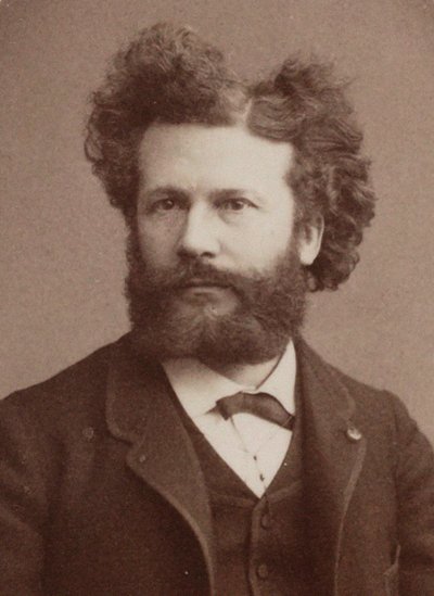 Ritratto di Camille Flammarion 1842-1925, 1884 da Prudent René Patrice Dagron