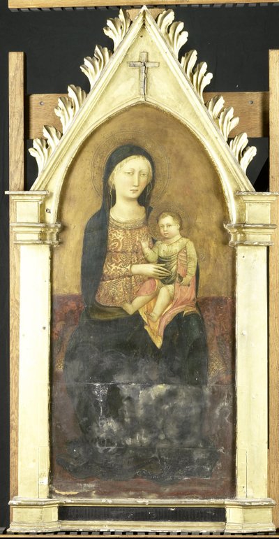Vergine con Bambino da Pseudo Ambrodigio di Baldese (attributed to)