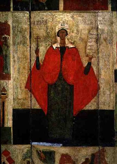Icona di Santa Paraskeva da Pskov School