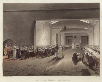 Sala da pranzo da Pugin and Rowlandson