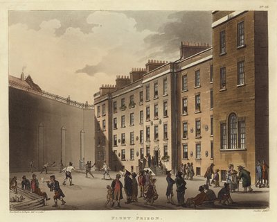 Prigione di Fleet da Pugin and Rowlandson