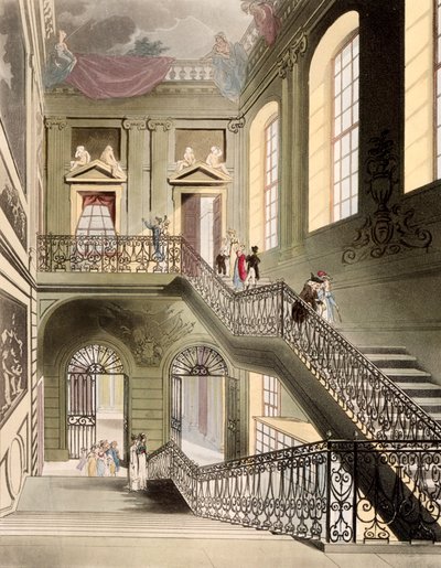 Sala e scala al British Museum, da 
