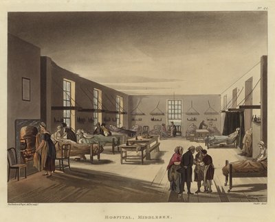Ospedale da Pugin and Rowlandson