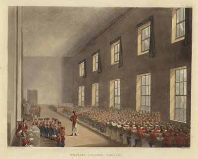 Collegio militare da Pugin and Rowlandson