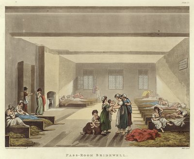 Pass rooom Bridewell da Pugin and Rowlandson