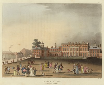Palazzo della Regina da Pugin and Rowlandson