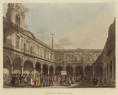 Royal Exchange da Pugin and Rowlandson