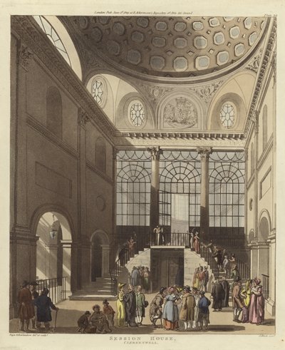 Session House da Pugin and Rowlandson