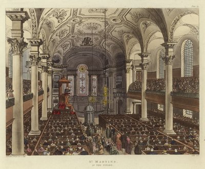San Martino nei campi da Pugin and Rowlandson