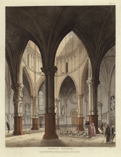 Chiesa del Tempio da Pugin and Rowlandson