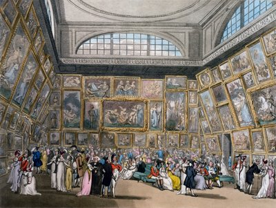 La Sala delle Esposizioni a Somerset House, Londra, 