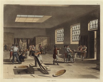 La zecca da Pugin and Rowlandson