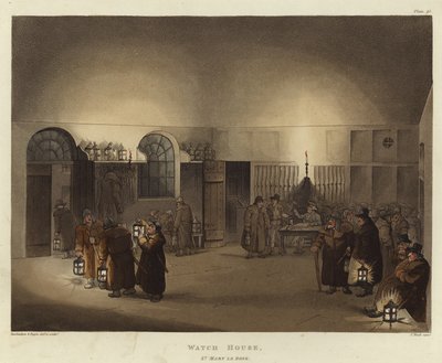 Casa di guardia da Pugin and Rowlandson