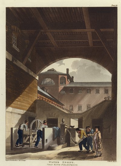 Motore ad acqua da Pugin and Rowlandson