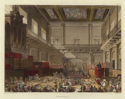 Whitehall da Pugin and Rowlandson