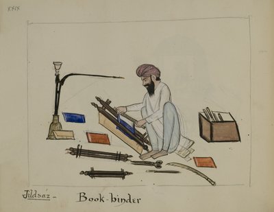 Un rilegatore di libri da Punjabi School