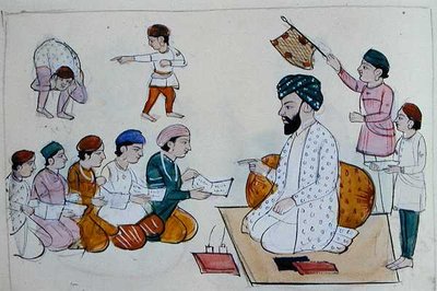 Scuola indigena, c.1890 da Punjabi School
