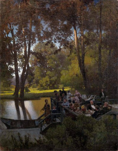 Pranzo nel parco da Pyotr Alexandrovich Sukhodolsky