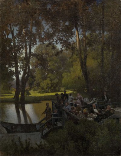 Pranzo nel parco da Pyotr Alexandrovich Sukhodolsky