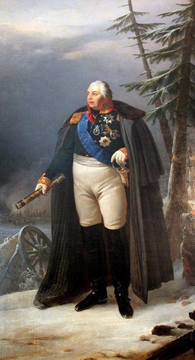 Mikhail Kutuzov, soldato russo, 1833-1834 da Pyotr Basin