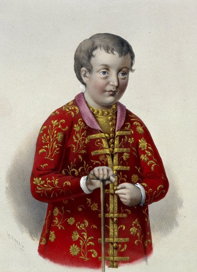 Granduca Simeon Alexeievitch di Russia da Pyotr Fyodorovich Borel
