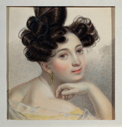 Ritratto della contessa Glafira de Balmen da Pyotr Fyodorovich Sokolov