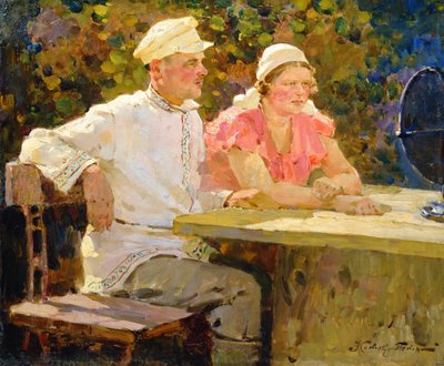 Ascoltando la radio da Pyotr Ivanovich Kotov