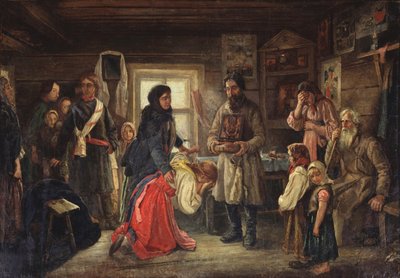 Prima del matrimonio, 1900s da Pyotr Ivanovich Tselebrovski