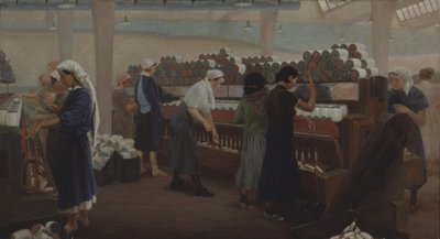 Fabbrica tessile a Kirovobad da Pyotr Pheonovich Stroev