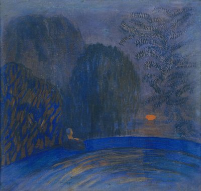 Motivo lunare, 1906 da Pyotr Savvich Utkin